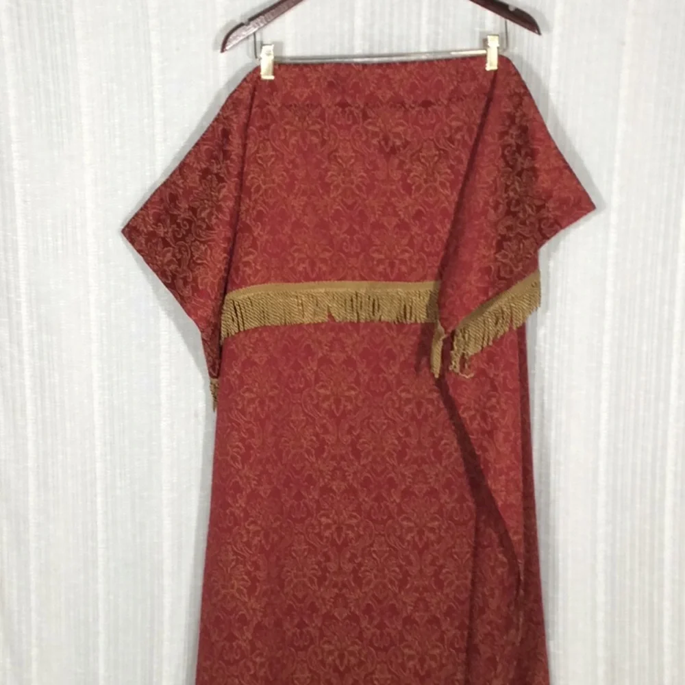 Custom Made Fabric Shower Curtain with Valance